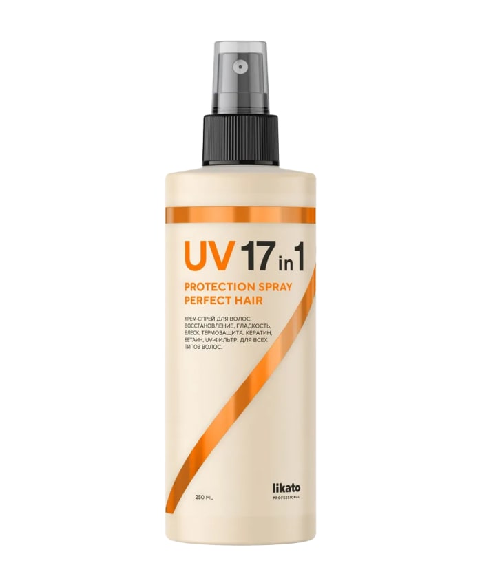 Likato 17-in-1 UV Protection Spray Несмываемый крем-спрей для волос с UV-фильтром 250 мл