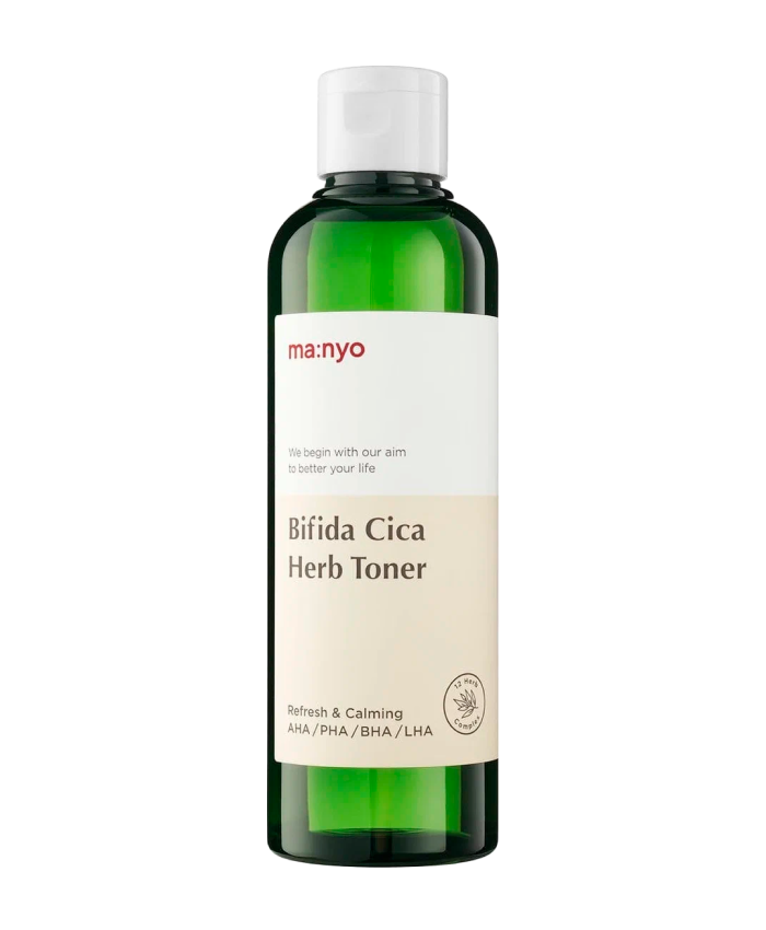 Manyo Bifida Cica Herb Toner Успокаивающий тоник для чувствительной кожи 210 мл