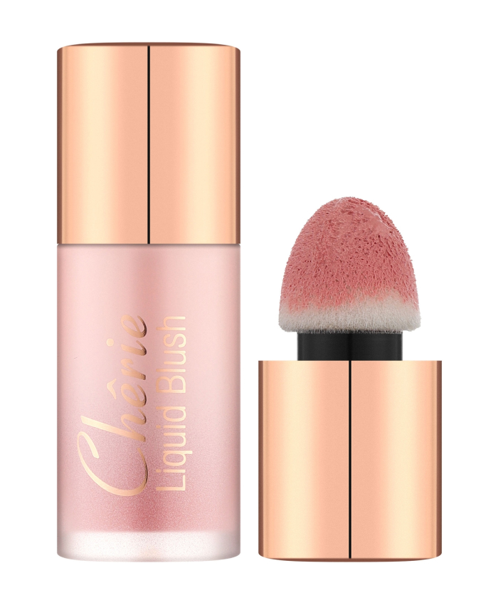 Topface Cherie Liquid Blush жидкие румяна для лица 001