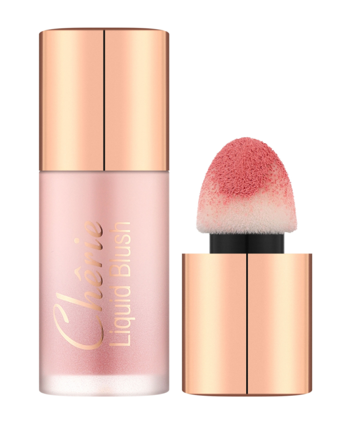 Topface Cherie Liquid Blush жидкие румяна для лица 002