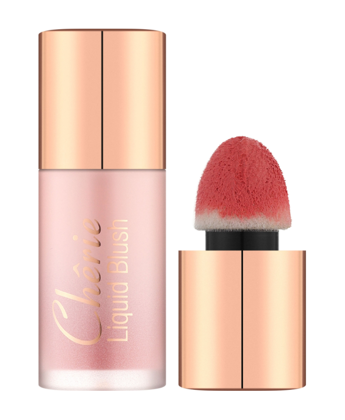 Topface Cherie Liquid Blush жидкие румяна для лица 004