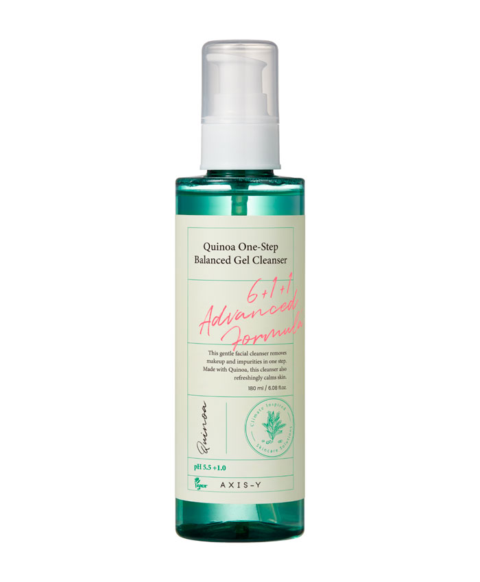 AXIS-Y Quinoa One Step Balanced Gel Cleanser Универсальный очищающий гель с киноа 180 мл