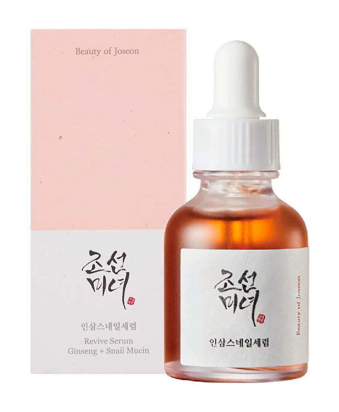 Beauty of Joseon Revive Serum: Ginseng+Snail Mucin Восстанавливающая сыворотка для упругости кожи 30 мл