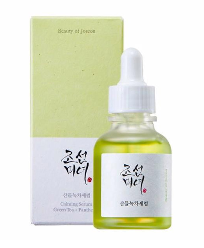 Beauty of Joseon Calming Serum: Green tea + Panthenol Антиоксидантная успокаивающая сыворотка 30 мл
