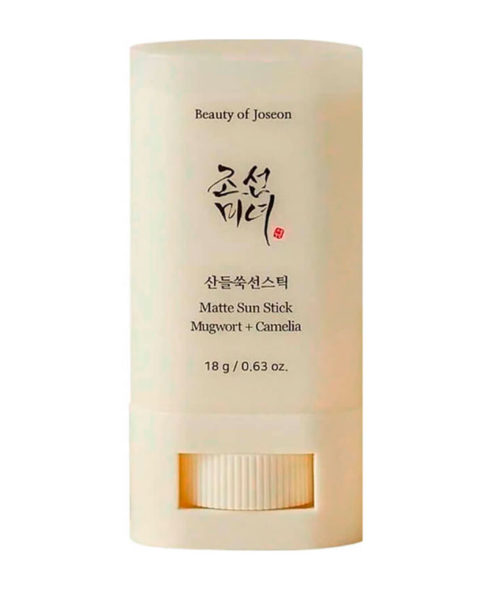 Beauty of Joseon Matte Sun Stick Mugwort+Camelia SPF50+ PA++++ Матирующий солнцезащитный стик 18 г