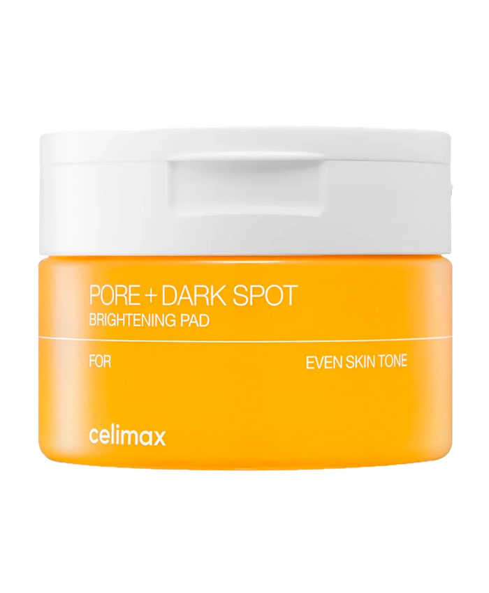 Celimax Pore+Dark Spot Brightening Pad Тонер-пэды для выравнивания тона и рельефа кожи 40 шт