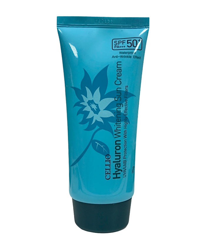 Cellio Hyaluron Whitening Sun Cream Солнцезащитный крем Осветляющий 70 мл
