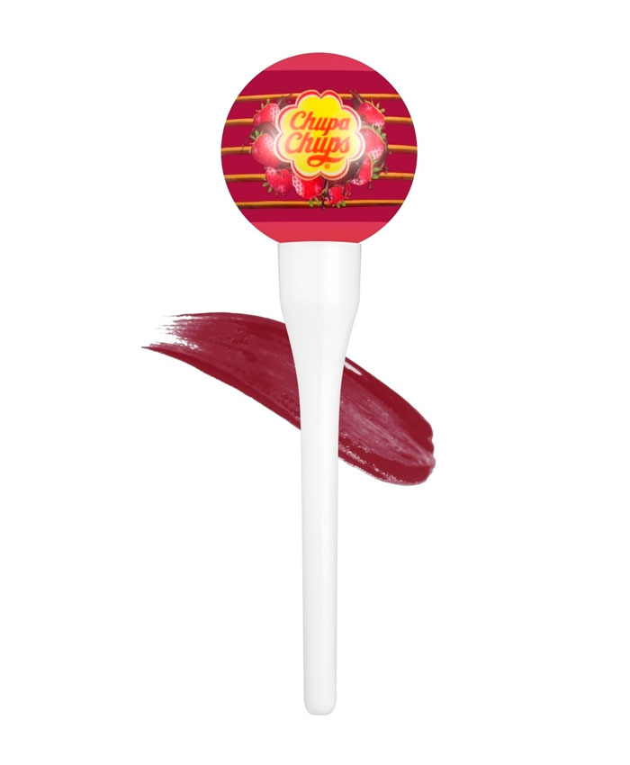 Chupa Chups жидкая помада-тинт Strawberry & Choco
