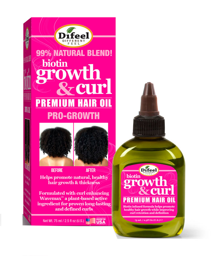 Difeel Growth and Curl Масло для волос 75 мл
