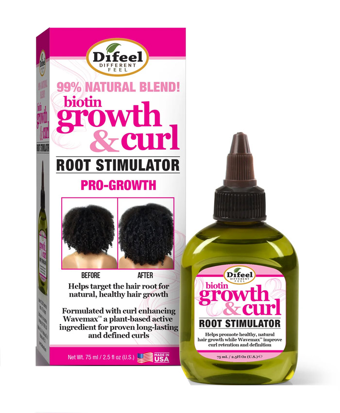 Difeel Growth & Curl Biotin Root Stimulator Стимулятор роста волос 75 мл