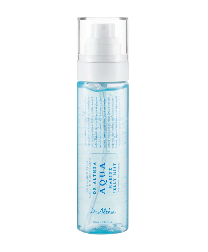 Dr.Althea Aqua Marine Jelly Mist Ультра-увлажняющий мист-желе с азуленом, агавой и гиалуроновой кислотой 100 мл