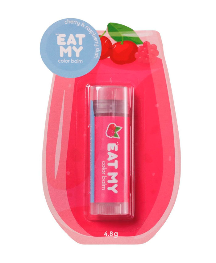 Eat My Balm Оттеночный бальзам для губ Вишнево-малиновый слаш