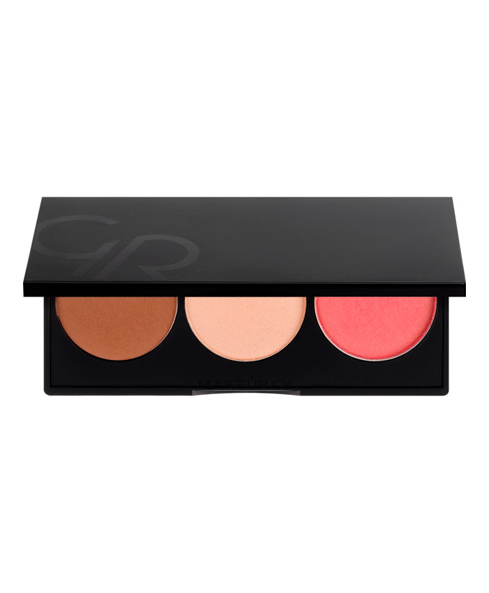 Golden Rose Metals Sculpting Palette Палетка для скульптурирования лица
