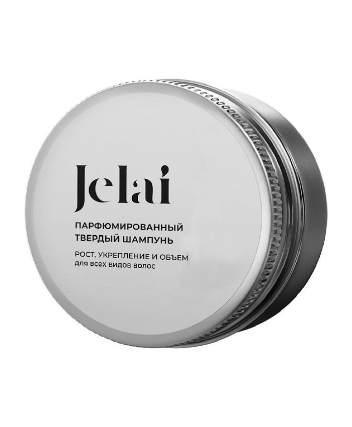 Jelai Шампунь для волос твердый парфюмированный Табак, Ваниль, Кардамон