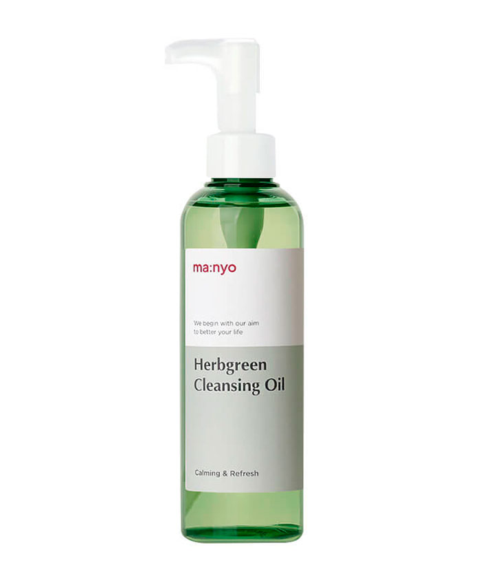 Manyo Herb Green Cleansing Oil Гидрофильное масло с комплексом трав 200 мл