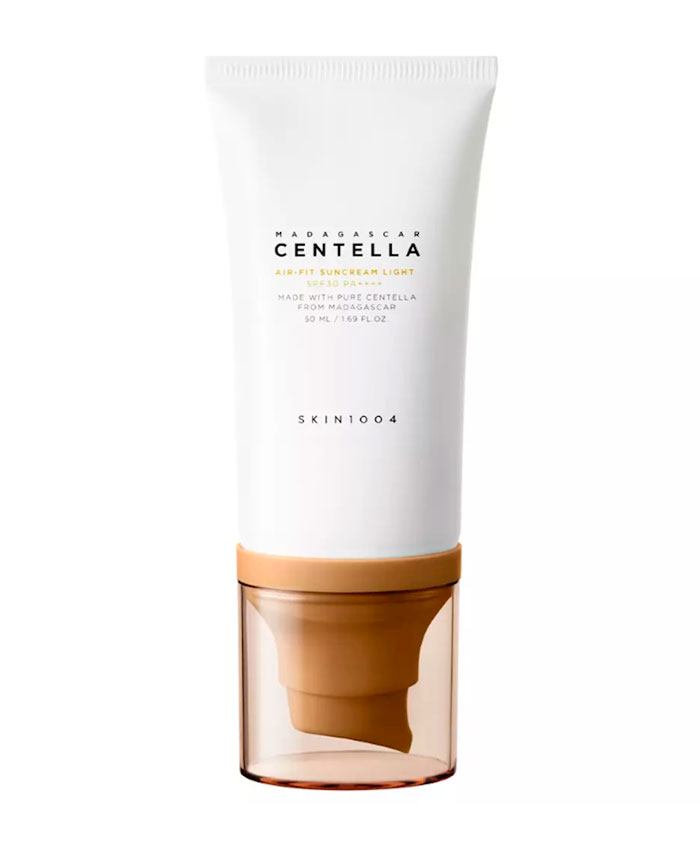 SKIN1004 Madagascar Centella Air-Fit Suncream Light SPF30 PA++++ Солнцезащитный крем с центеллой 50 мл