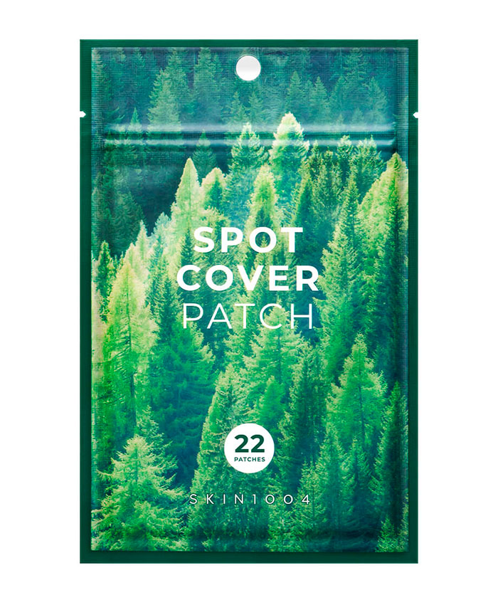 Skin1004 Tea-Trica Spot Cover Patch Тонкие патчи от прыщей 22 шт