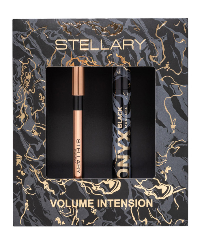 Stellary Подарочный набор Тушь Black Onyx черная + Карандаш для глаз черный